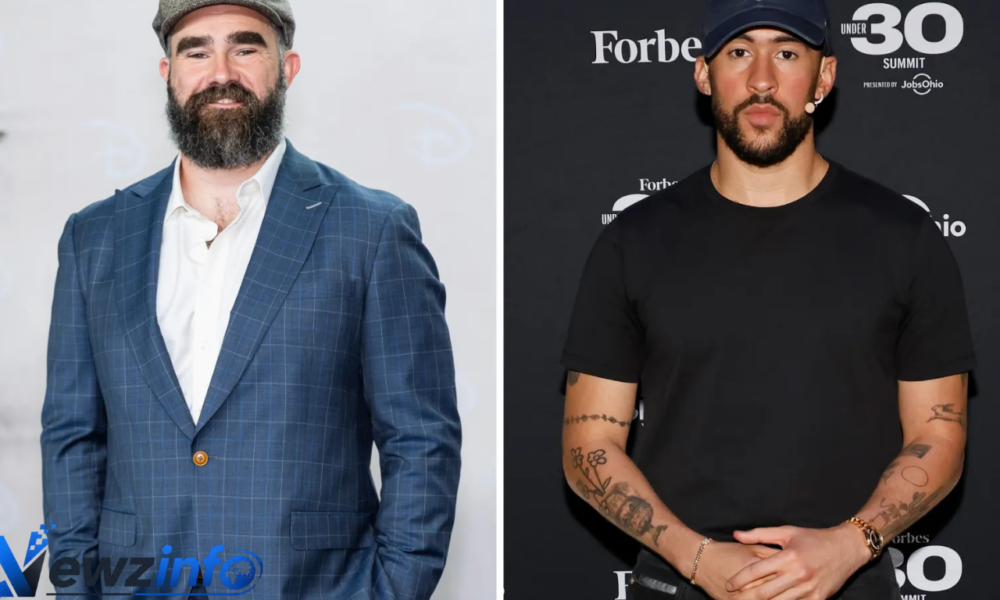 Jason Kelce Bad Bunny