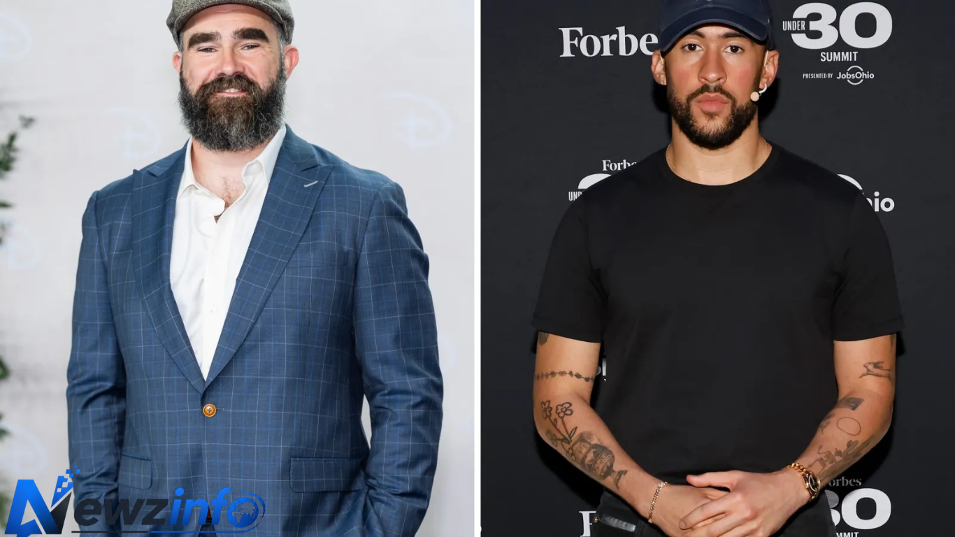 Jason Kelce Bad Bunny