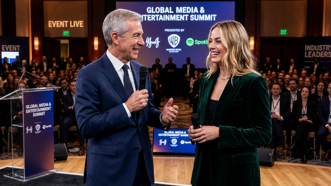 Joaquin Duato and Margot Robbie