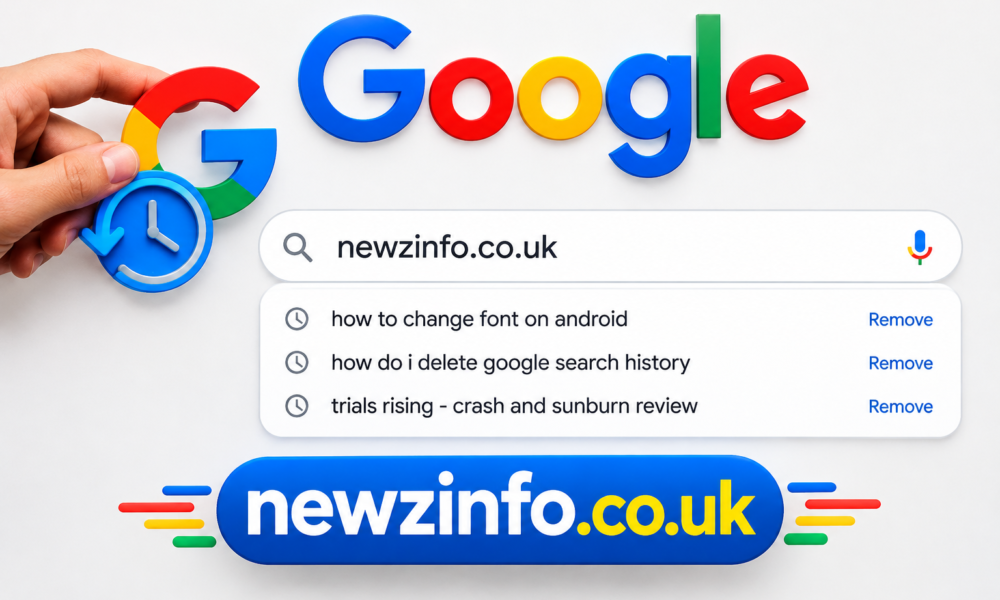 Clear Google Search History