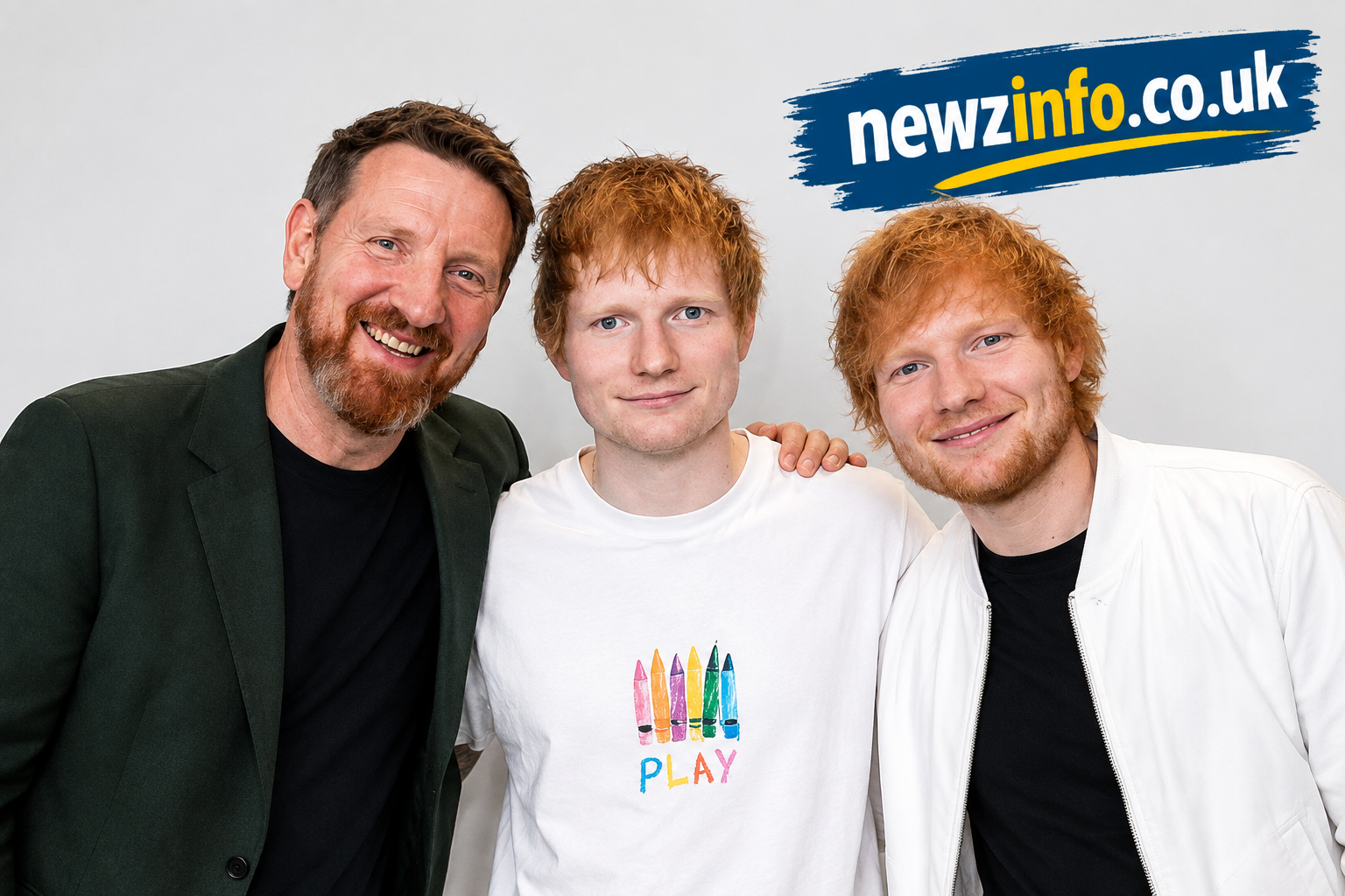 Sean Connolly and Ed Sheeran