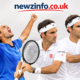 Richard Liu and Roger Federer