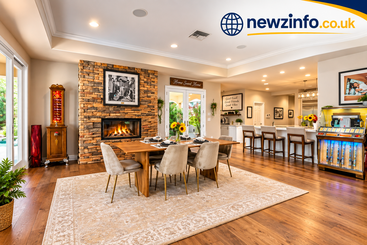 Inside the Justin Flom House