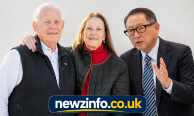 Richard Peery and Akio Toyoda