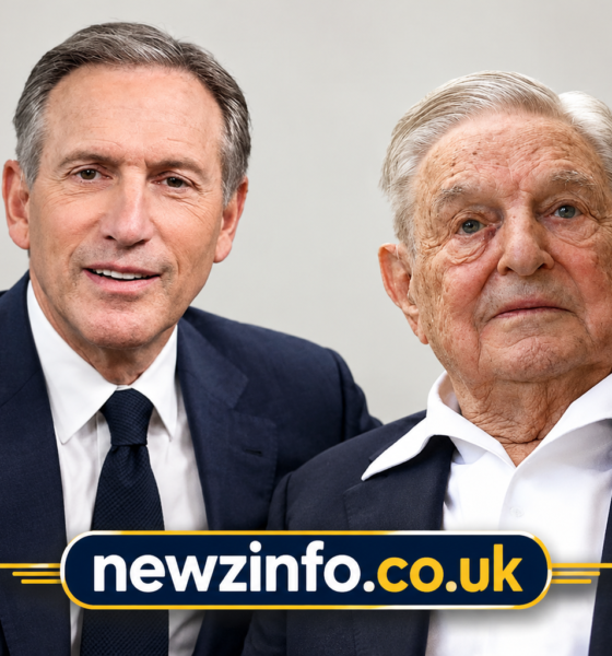 Howard Schultz and George Soros